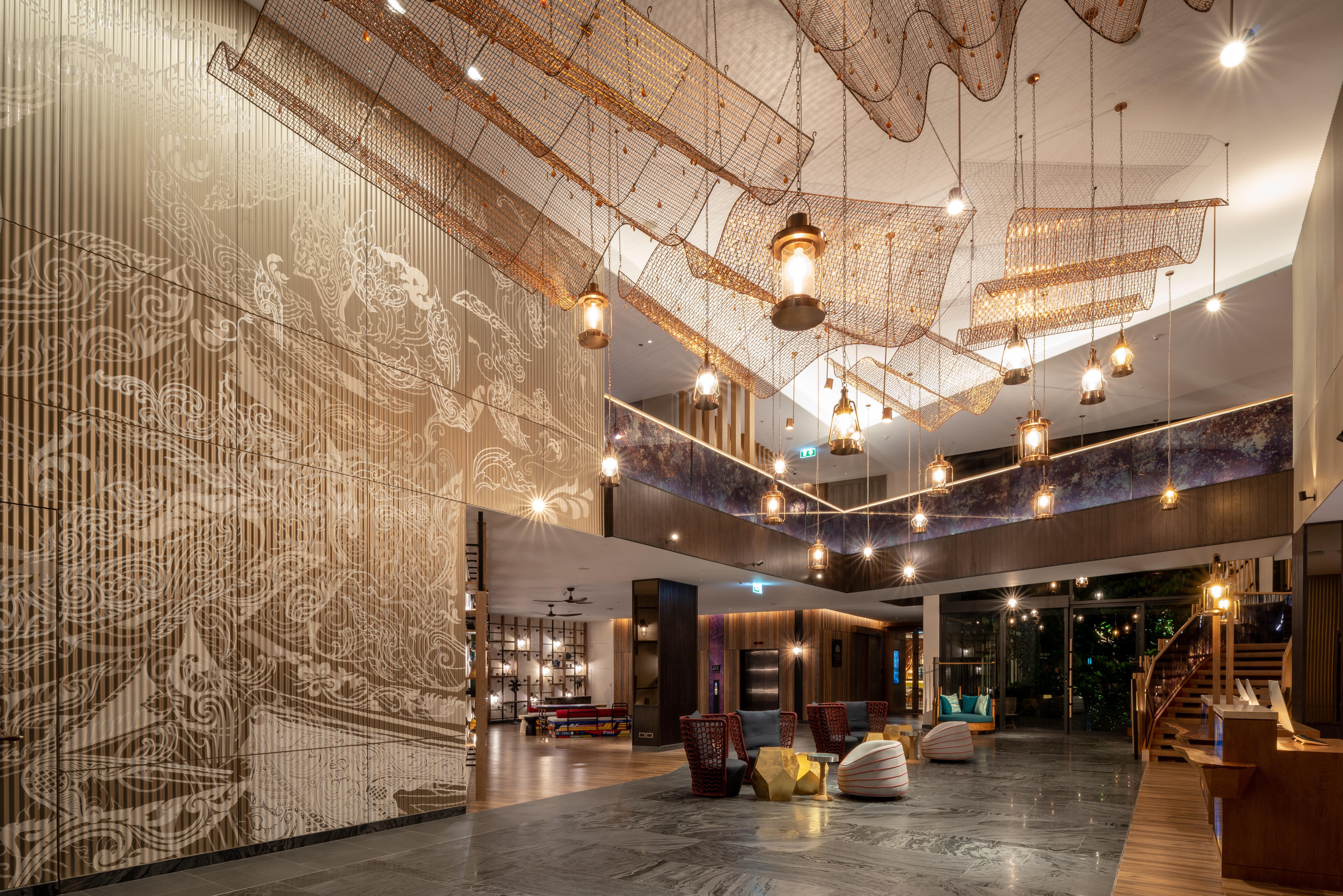Hotel Indigo Phuket Patong By Ihg Eksteriør billede The lobby of the hotel